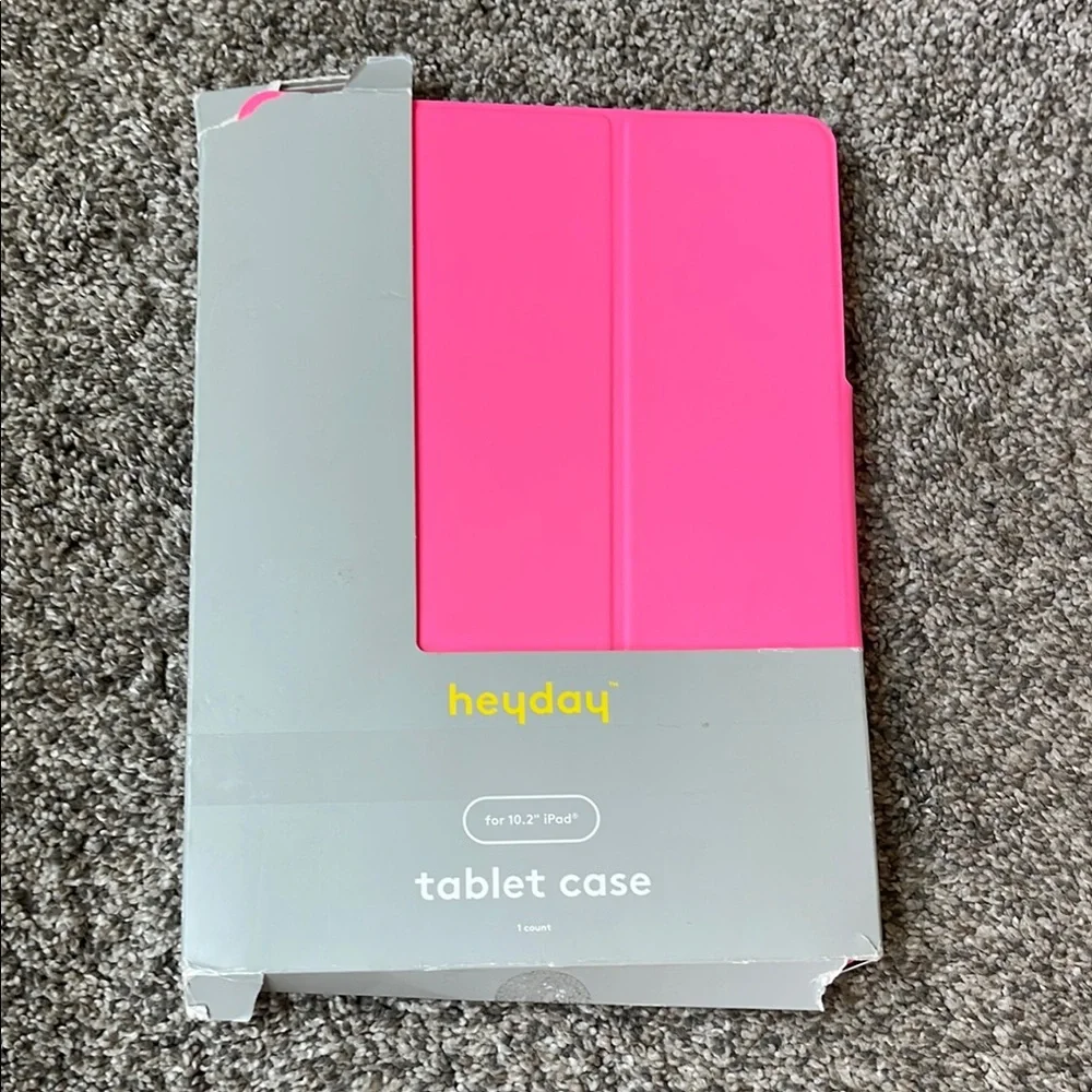 Heyday Pink Tablet Case Sleek Design for Tablets 10.2” iPad